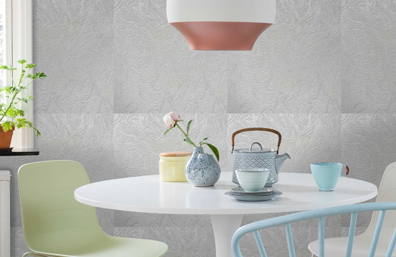 Обои 82453 фото в интерьере кухни