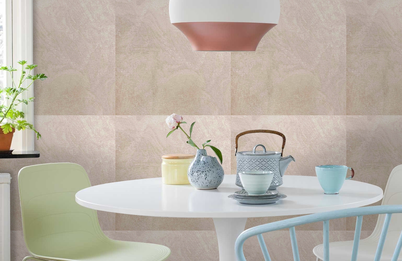 Обои 82463 фото в интерьере кухни