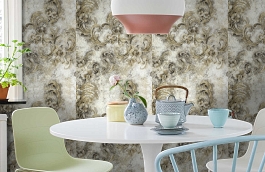 Обои 82546 фото в интерьере кухни превью