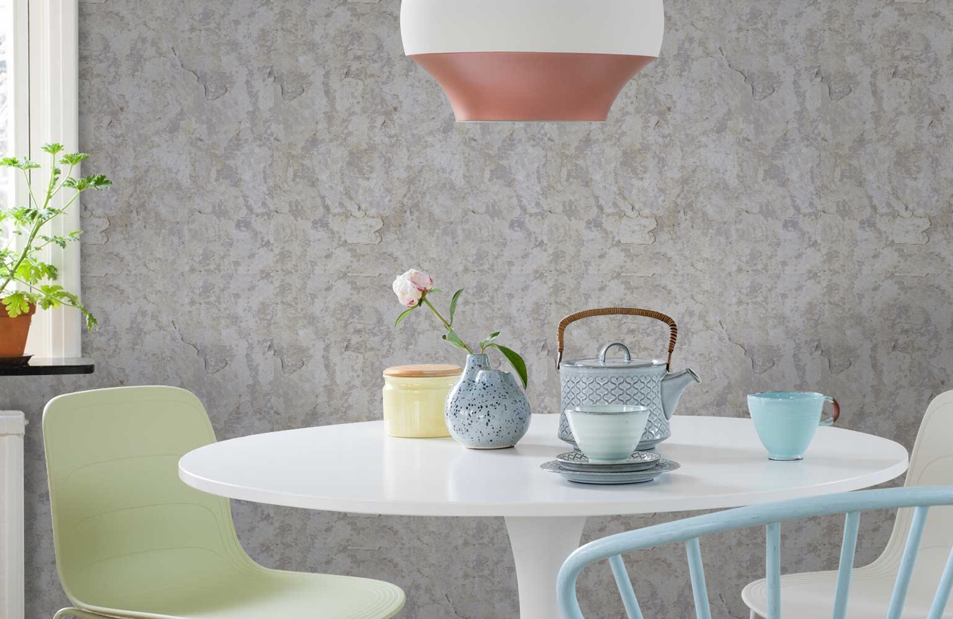 Обои 82630 фото в интерьере кухни