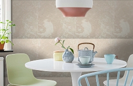 Обои 82696 фото в интерьере кухни превью