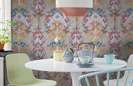 Обои 82801 фото в интерьере кухни превью