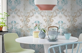 Обои 82804 фото в интерьере кухни превью