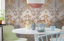 Обои 82814 фото в интерьере кухни превью