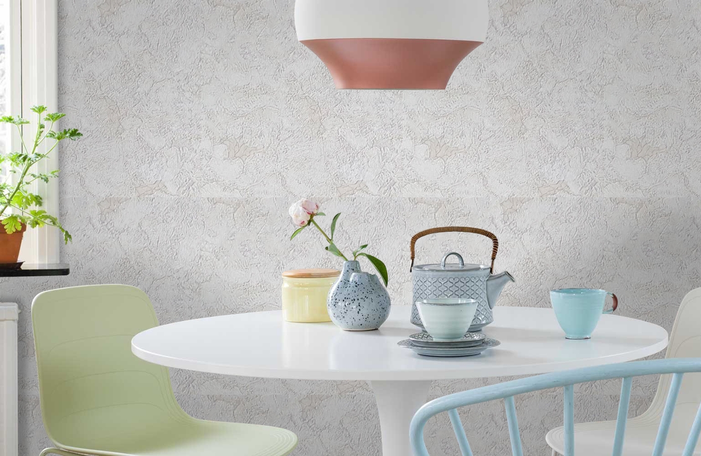 Обои 82847 фото в интерьере кухни