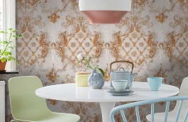 Обои 82858 фото в интерьере кухни превью