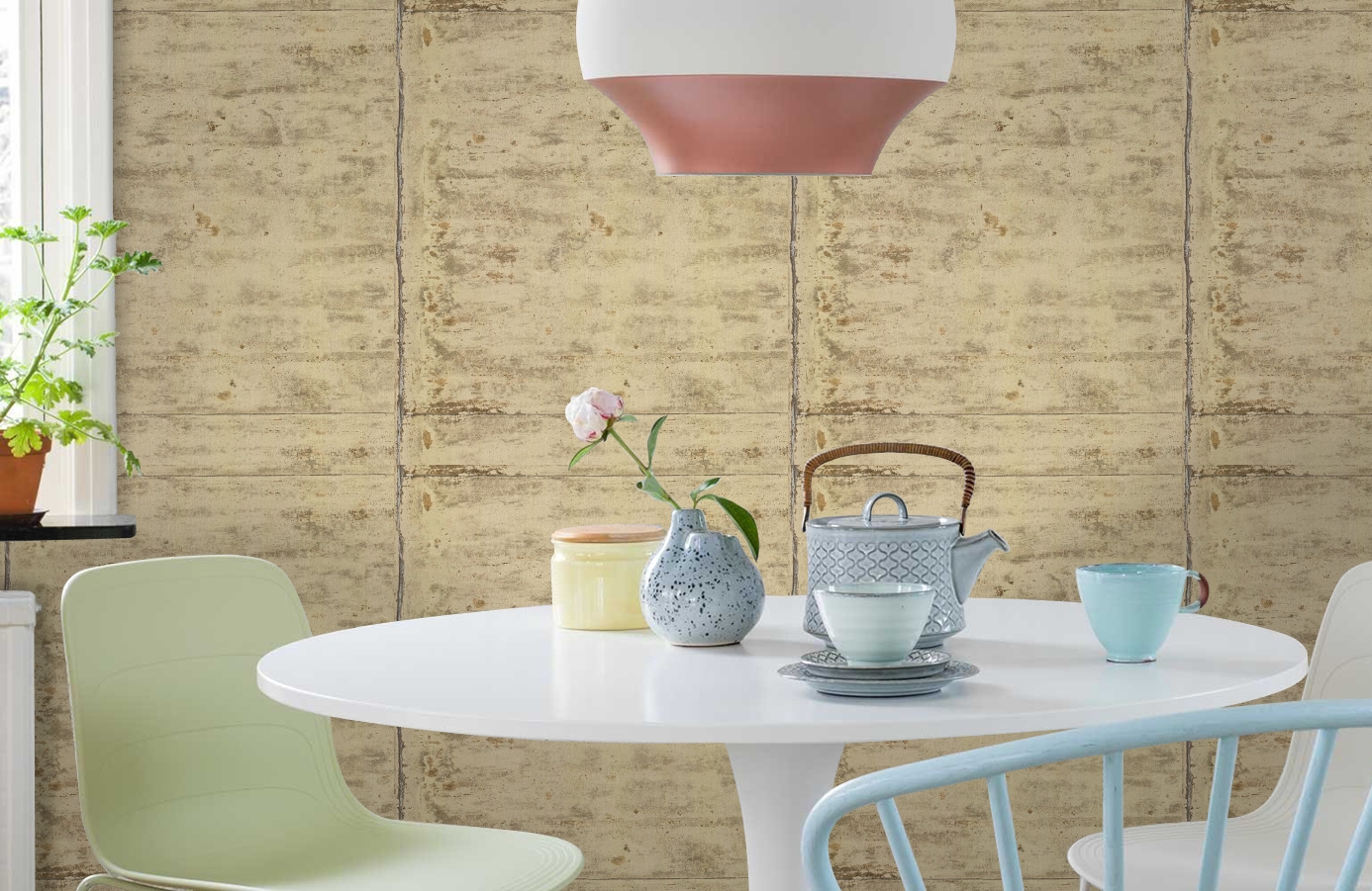 Обои 83251 фото в интерьере кухни