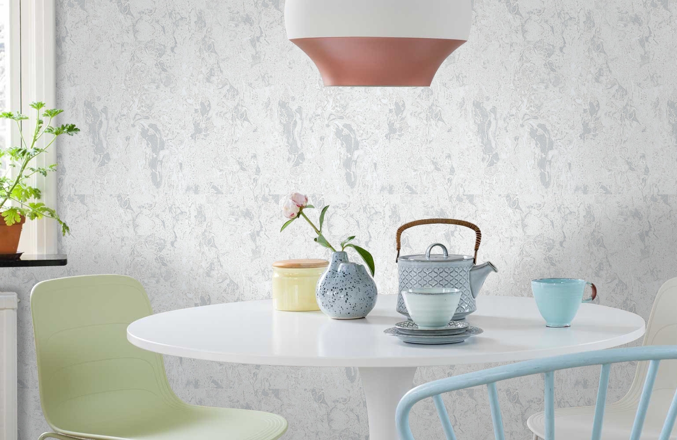 Обои 83437 фото в интерьере кухни