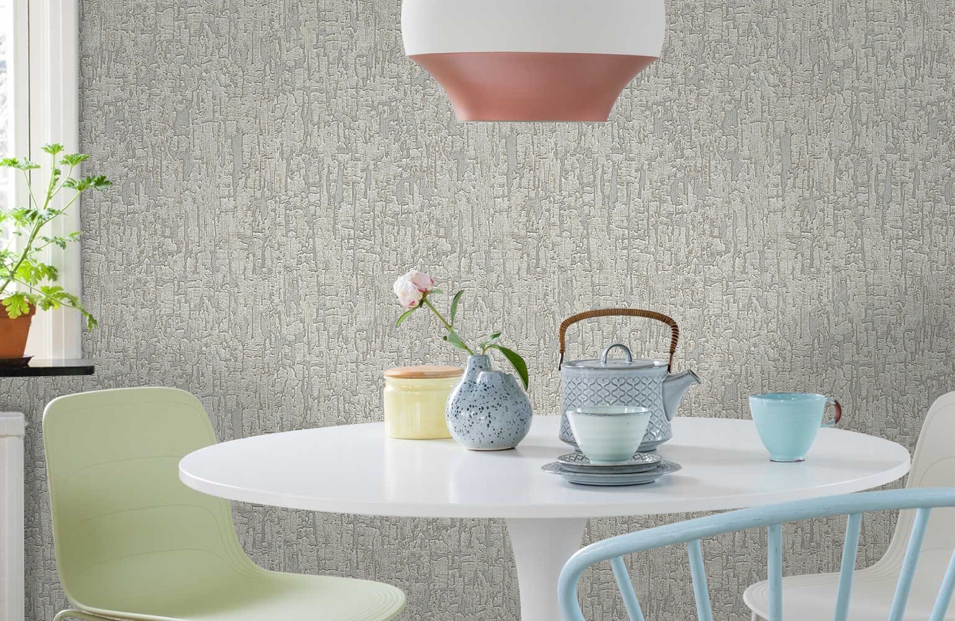 Обои 83556 фото в интерьере кухни