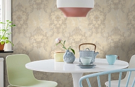 Обои 83606 фото в интерьере кухни превью