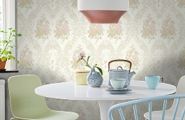 Обои AD1711 фото в интерьере кухни превью