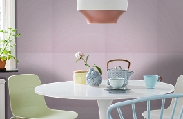 Обои 1008-18 фото в интерьере кухни превью