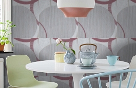 Обои 1127-07 фото в интерьере кухни превью