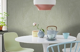 Обои 1131-04 фото в интерьере кухни превью