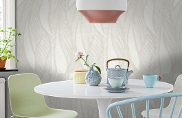 Обои 1163-00 фото в интерьере кухни превью