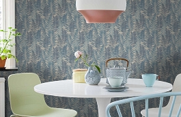 Обои 12030-19 фото в интерьере кухни превью