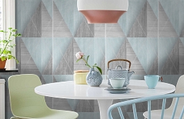 Обои 3472-5 фото в интерьере кухни превью