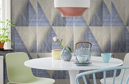 Обои 3472-7 фото в интерьере кухни превью