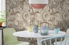 Обои 3493-3 фото в интерьере кухни превью