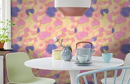 Обои 3564-6 фото в интерьере кухни превью