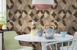 Обои 3722-5 фото в интерьере кухни превью