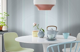 Обои 3748-5 фото в интерьере кухни превью