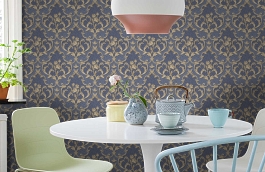 Обои 3767-6 фото в интерьере кухни превью