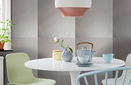 Обои 4055-25 фото в интерьере кухни превью