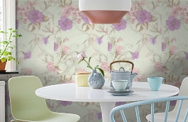 Обои 4324-6 фото в интерьере кухни превью