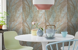 Обои 43925 фото в интерьере кухни превью