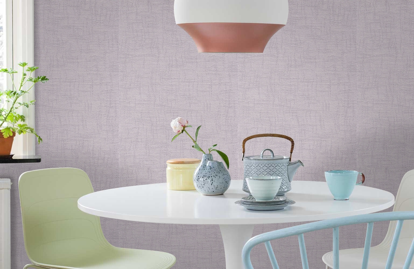 Обои 4571-5 фото в интерьере кухни Обои 4571-5 фото в интерьере кухни