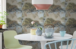 Обои 46425 фото в интерьере кухни превью