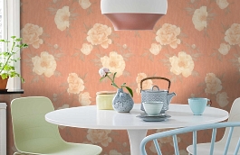 Обои 5216-13 фото в интерьере кухни превью