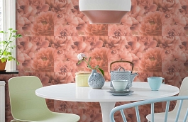 Обои 6001-04 фото в интерьере кухни превью