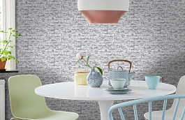 Обои 60083-02 фото в интерьере кухни превью