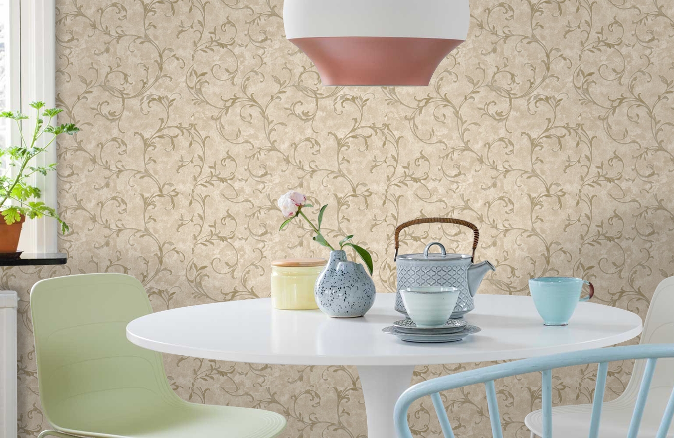 Обои 60191 фото в интерьере кухни Обои 60191 фото в интерьере кухни