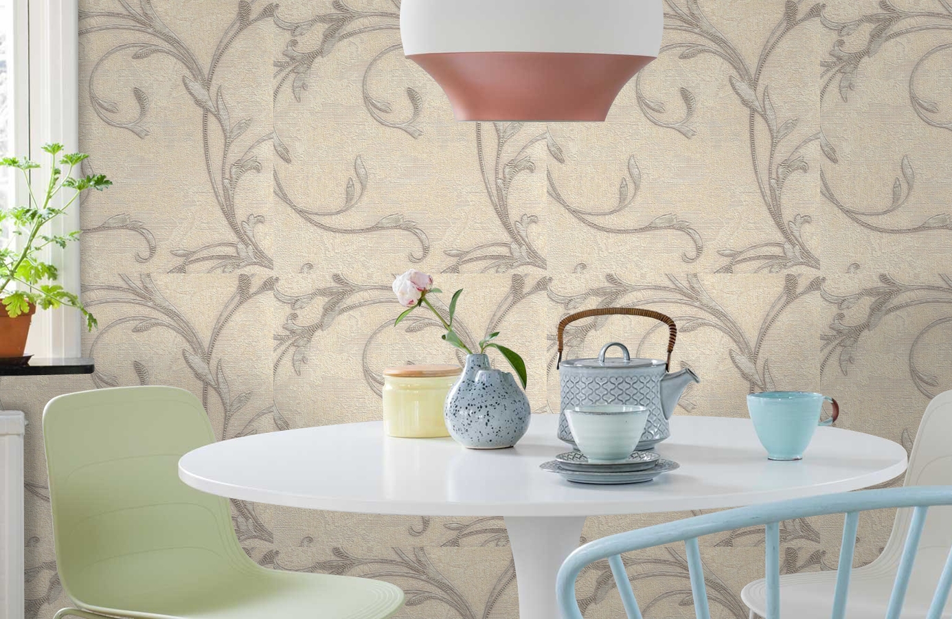 Обои 60193 фото в интерьере кухни Обои 60193 фото в интерьере кухни