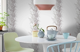 Обои 6138-3 фото в интерьере кухни превью