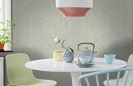 Обои 7047-04t фото в интерьере кухни превью