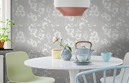 Обои 7049-11 фото в интерьере кухни превью