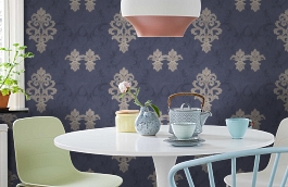 Обои 7053-20 фото в интерьере кухни превью