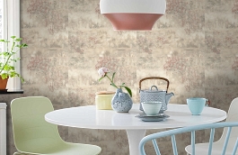 Обои 7084-02 фото в интерьере кухни превью