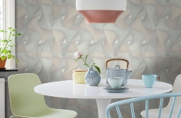 Обои 7111-04 фото в интерьере кухни превью