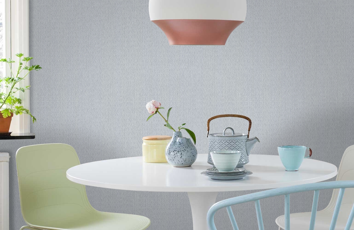 Обои 97220 фото в интерьере кухни