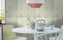 Обои CS18101 фото в интерьере кухни превью