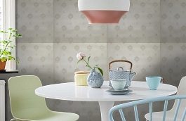 Обои DI003 фото в интерьере кухни превью