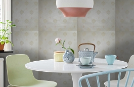 Обои DI011 фото в интерьере кухни превью