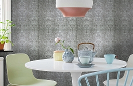 Обои DI051 фото в интерьере кухни превью