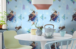 Обои E-D-002 фото в интерьере кухни превью