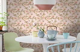 Обои AD1843 фото в интерьере кухни превью